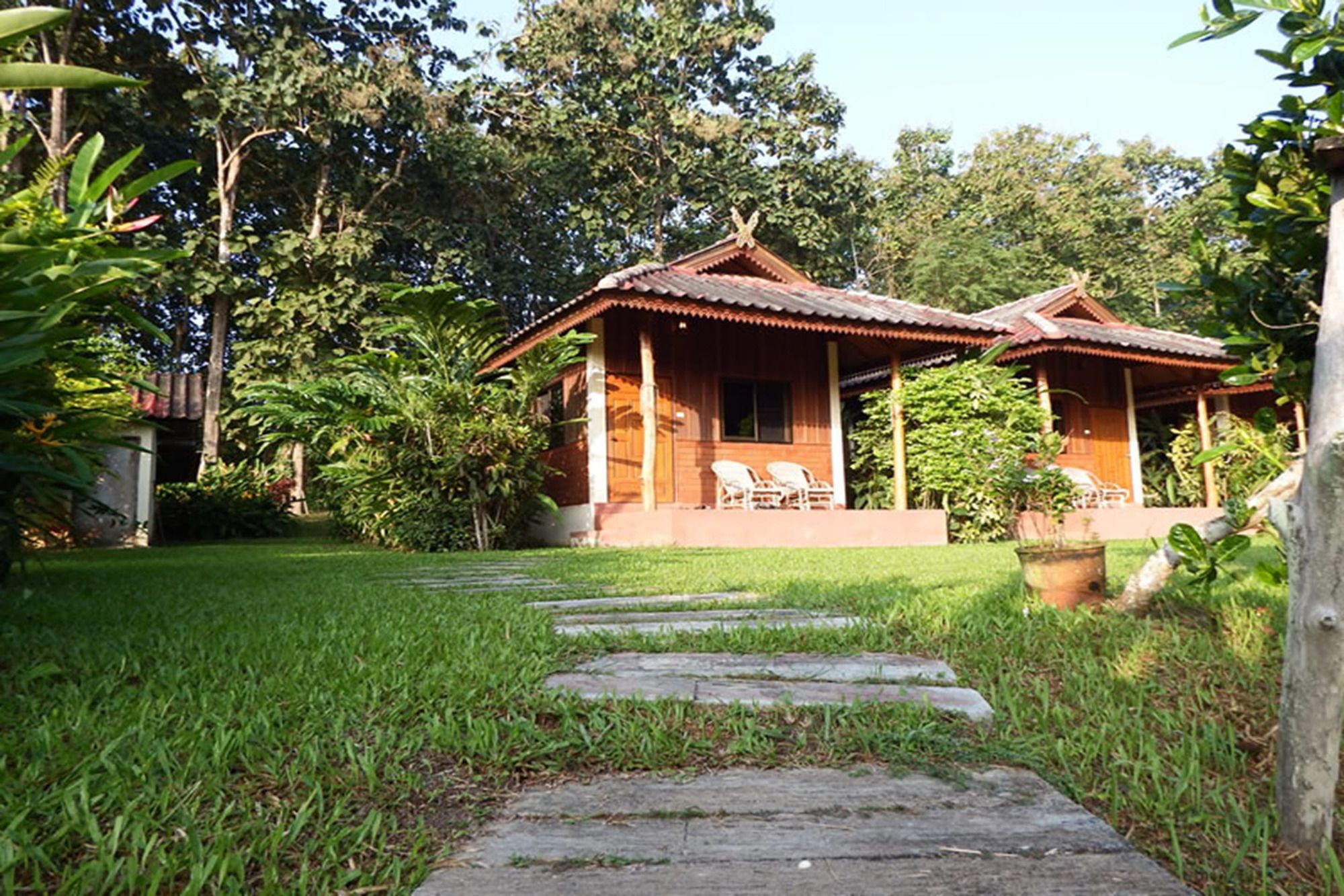 Noks Garden Resort Chiang Rai Exterior foto